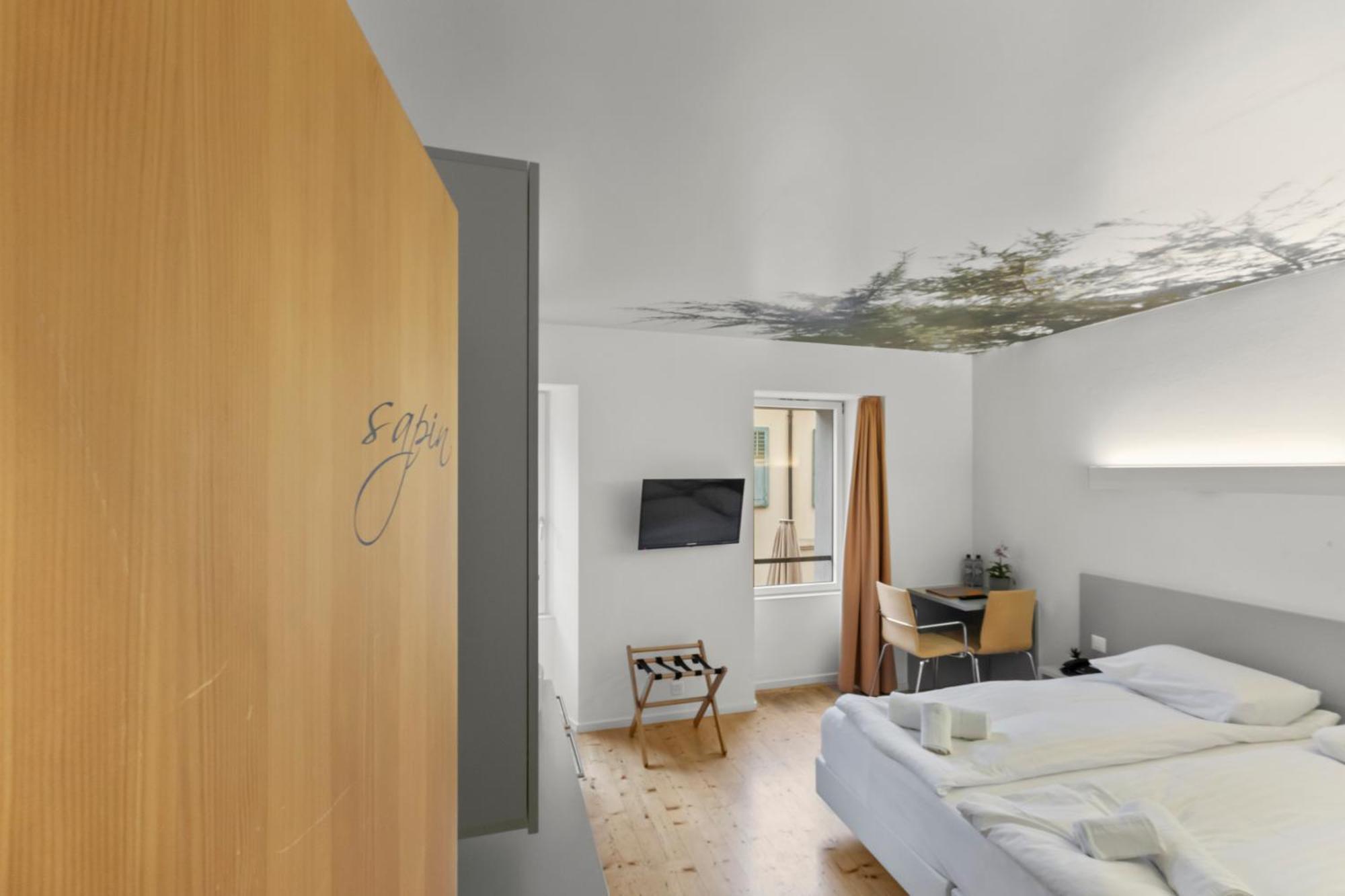 Hotel De La Poste Sierre Kamer foto