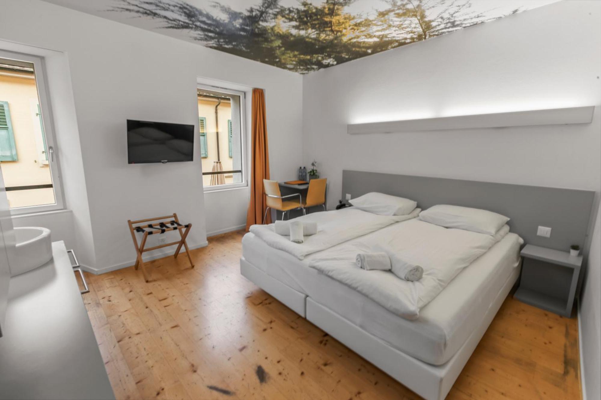 Hotel De La Poste Sierre Kamer foto