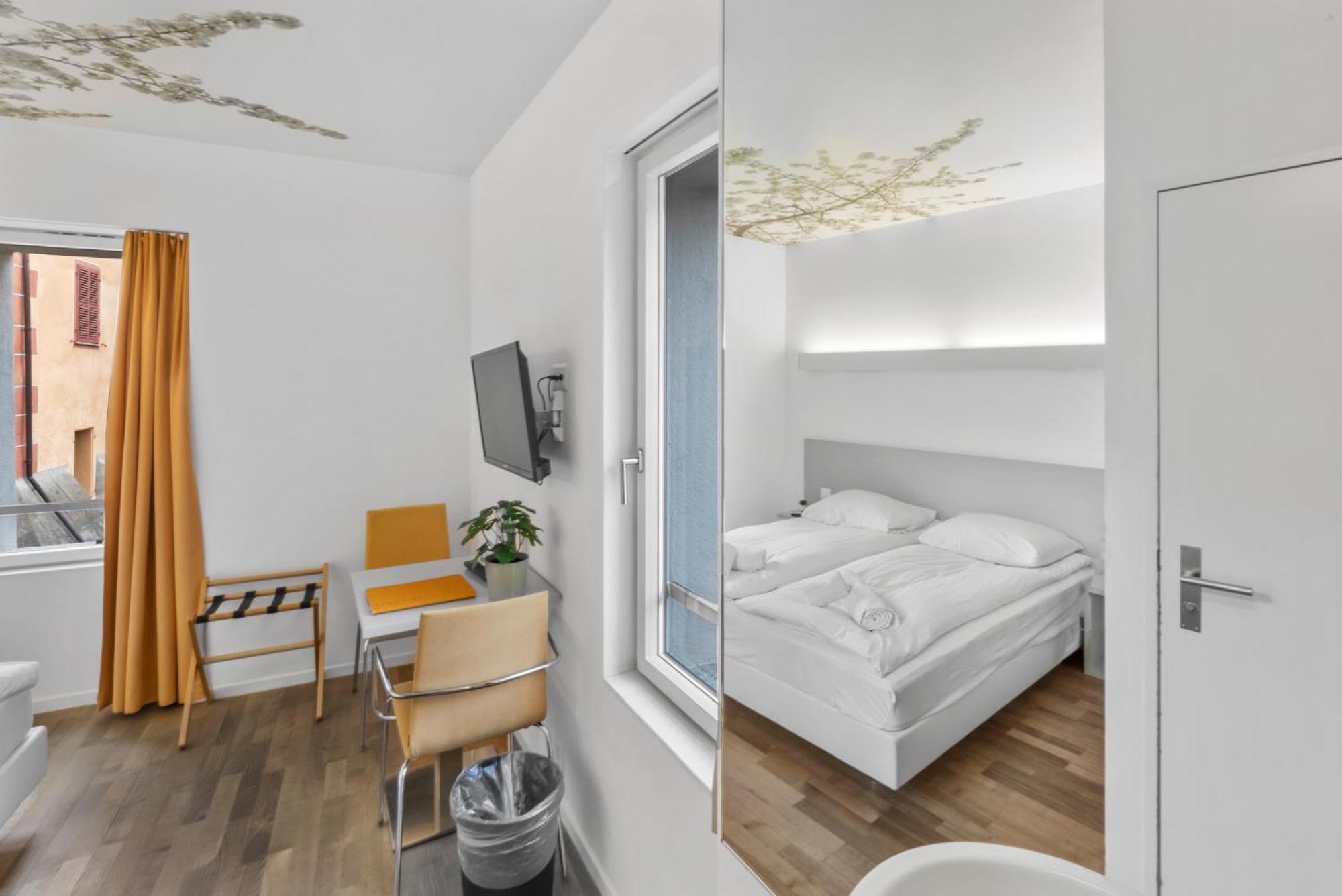 Hotel De La Poste Sierre Buitenkant foto