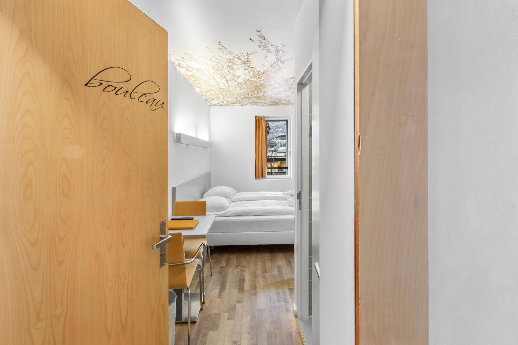 Hotel De La Poste Sierre Buitenkant foto