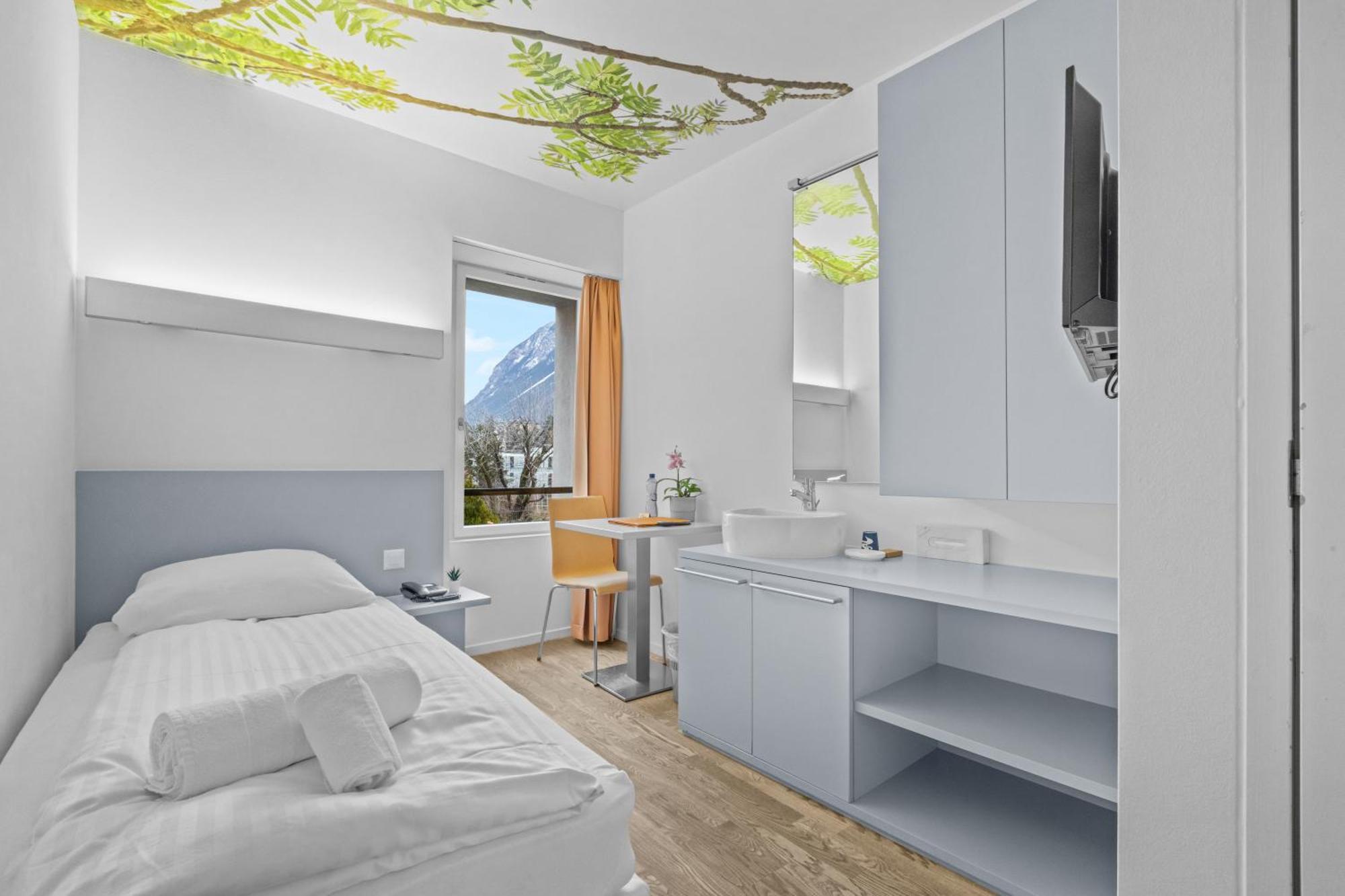 Hotel De La Poste Sierre Buitenkant foto